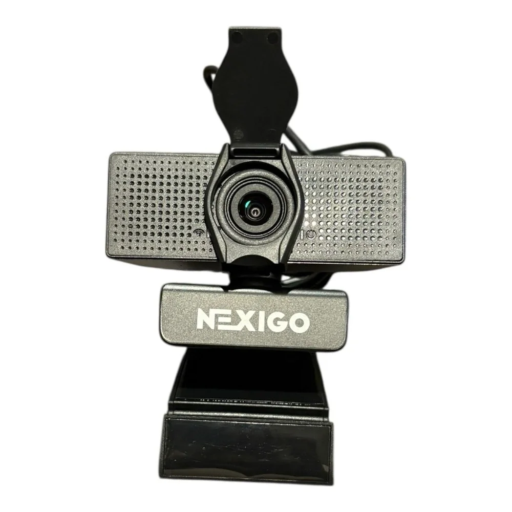 NexiGo‎ N60 1080P Webcam with Microphone, Adjustable FOV, Zoom, Privacy Cover